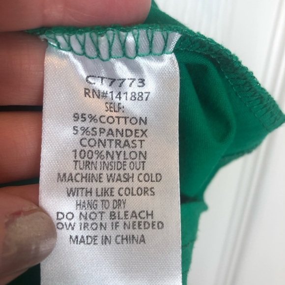 TCEC Ruffle Tulle Sleeve Top. Size Large - Picture 3 of 6